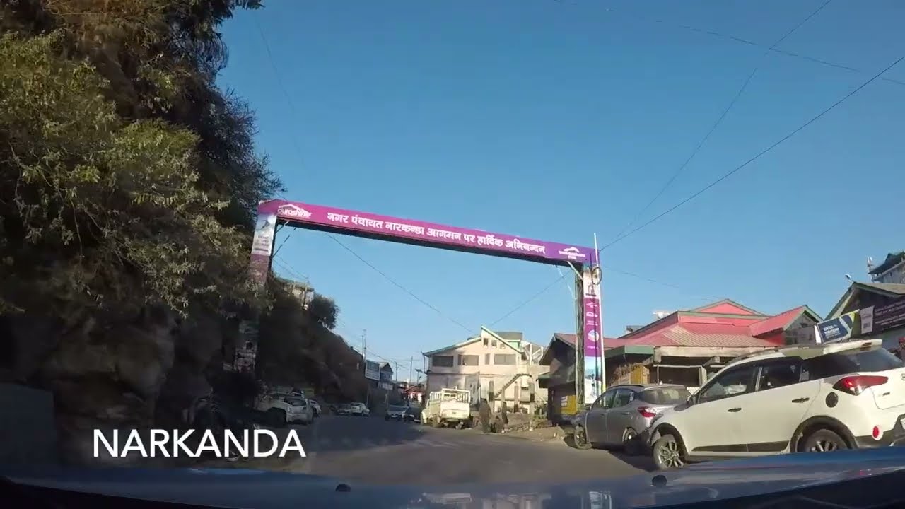 Chandigarh to Narkanda | Kinnaur Trip - p1  | Car Drive | Road Trip | Shimla | Himachal Pradesh |