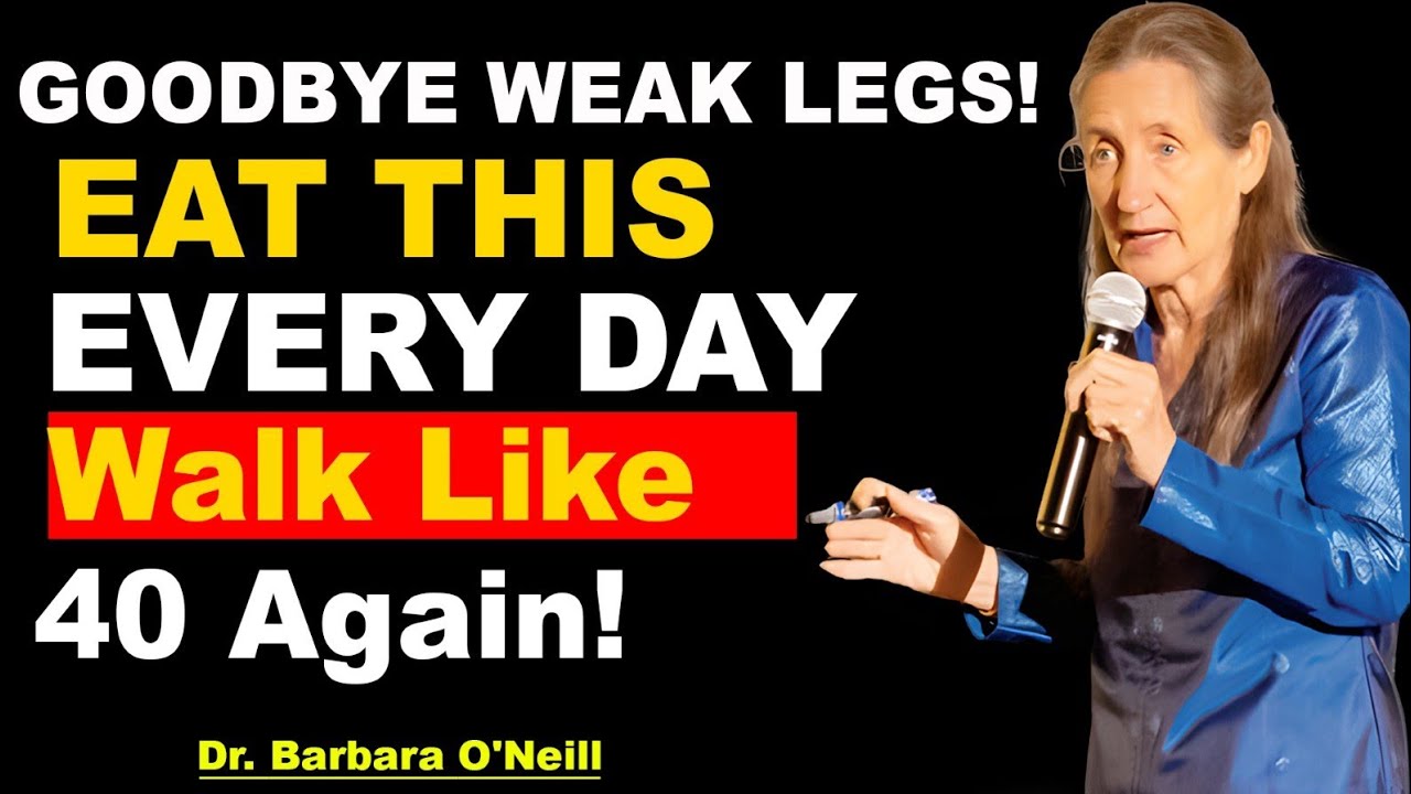 Seniors. Want STRONGER Legs Even At 90? Eat THIS Every Day|Barbara O' Neill