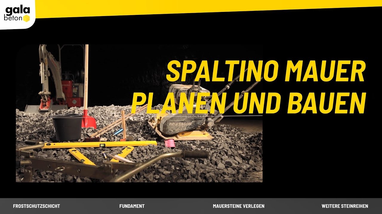 GP | galabeton | #praxistipp - Aufbauhinweise Mauern