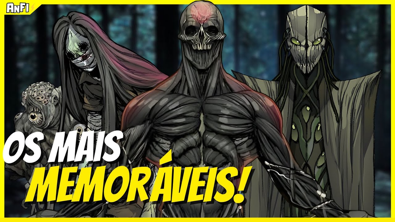 Os MONSTROS mais MARCANTES de ORDEM PARANORMAL!