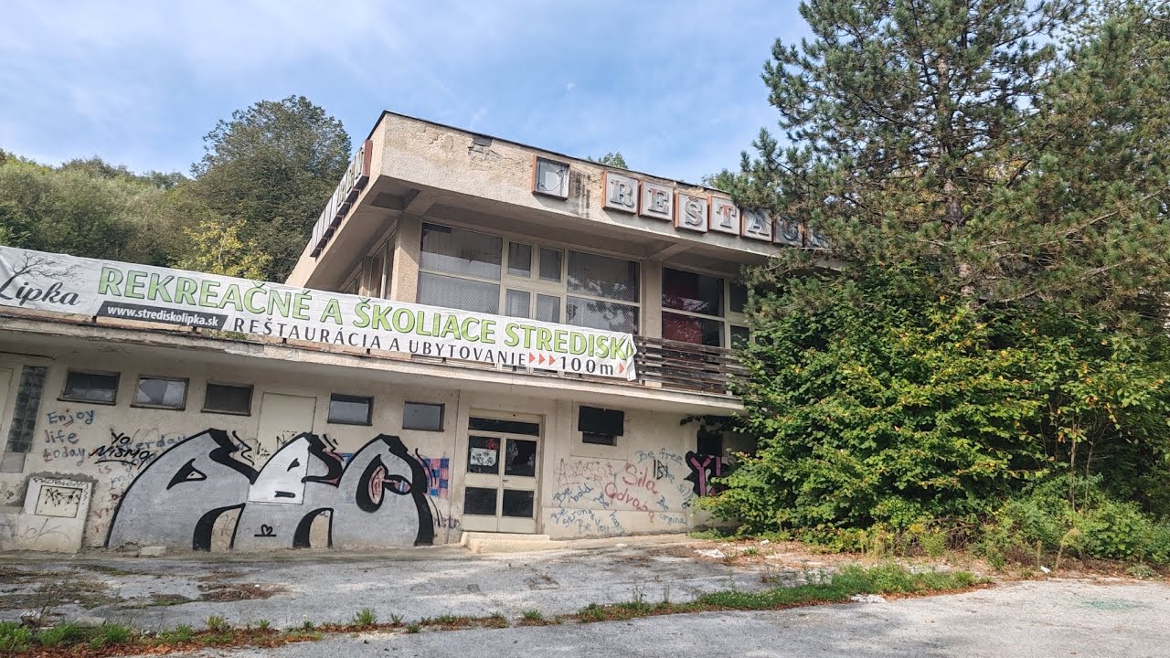  😱🏨Opustený hotel s reštauráciou 😱🏨   🔦