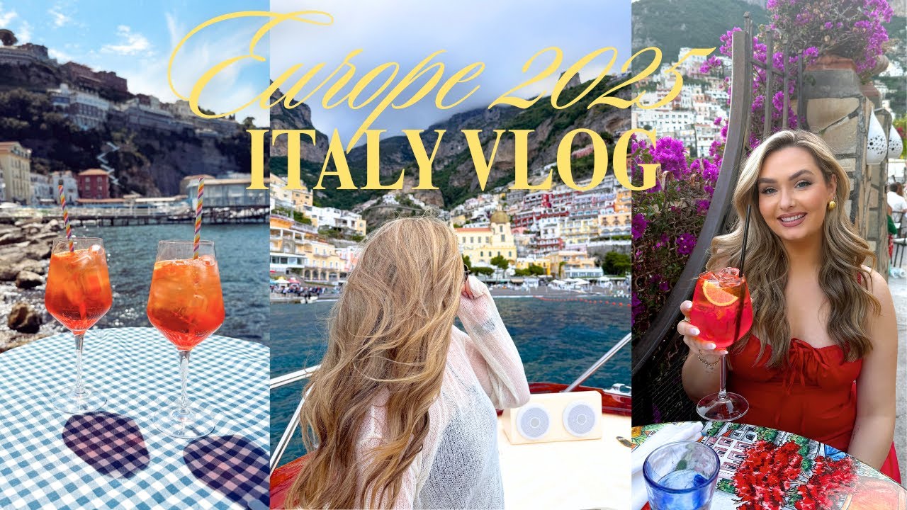 ITALY VLOG! Positano, Sorrento + Naples 🇮🇹