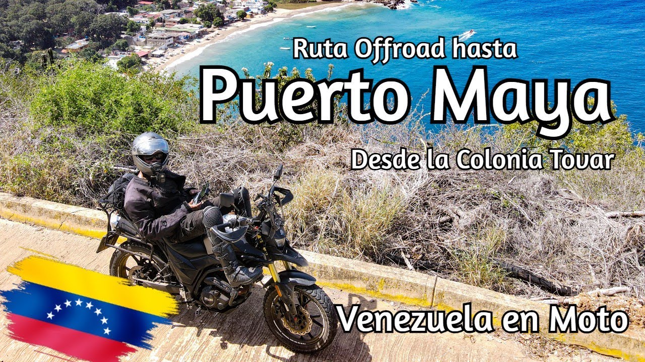 Ruta Offroad en Tekken 250 a Puerto Maya / Venezuela en Moto