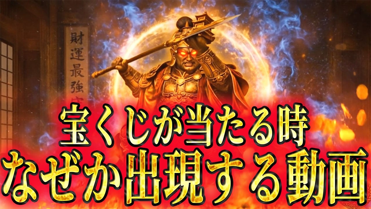 【強制宝くじ当選】※見たら5秒以内に再生して下さい⚠️もし逃したら二度とありません※毘沙門天様の波動で高額当選が近づく。