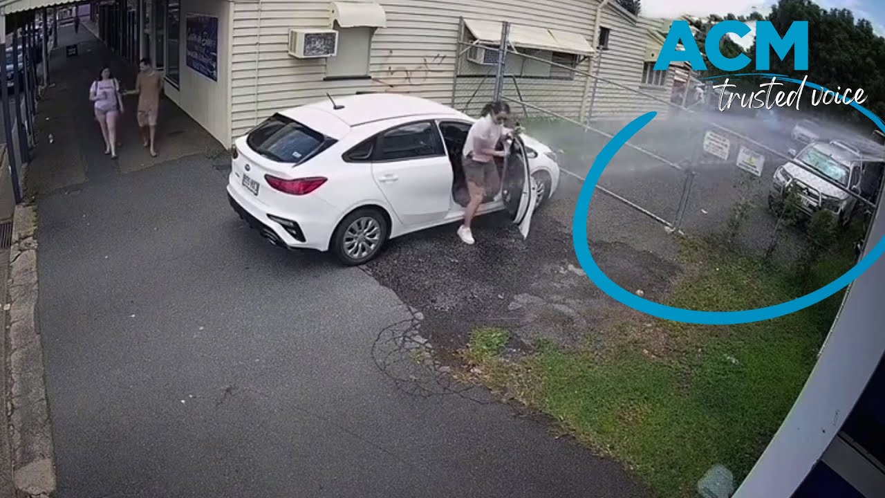 Driver drenching! Aussie's hilarious 'sprinkler solution' to people parking in his driveway