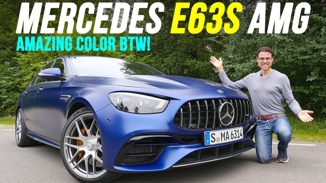 2022 Mercedes E63 S AMG facelift: E-Class + AMG = 🔥