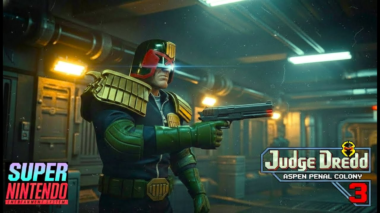 Juiz Dredd (SNES) Aspen Penal Colony 3: PARTE 19