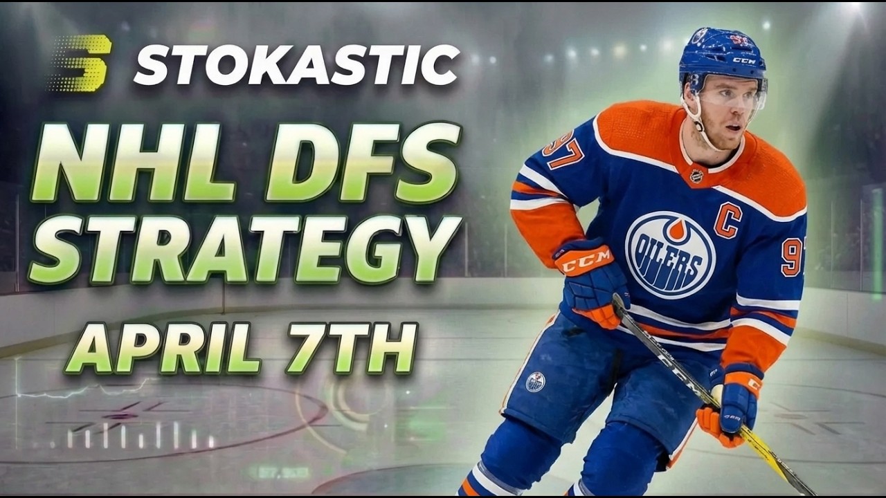 NHL DFS Strategy Tuesday 4/7/26 | DraftKings & FanDuel Daily Fantasy Hockey Picks