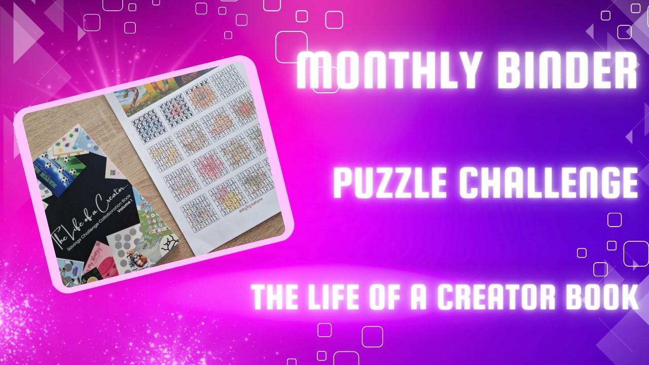 Cash Stuffing My Monthly Binder | Puzzle Challenge | The Life of a Creator Book | February W2