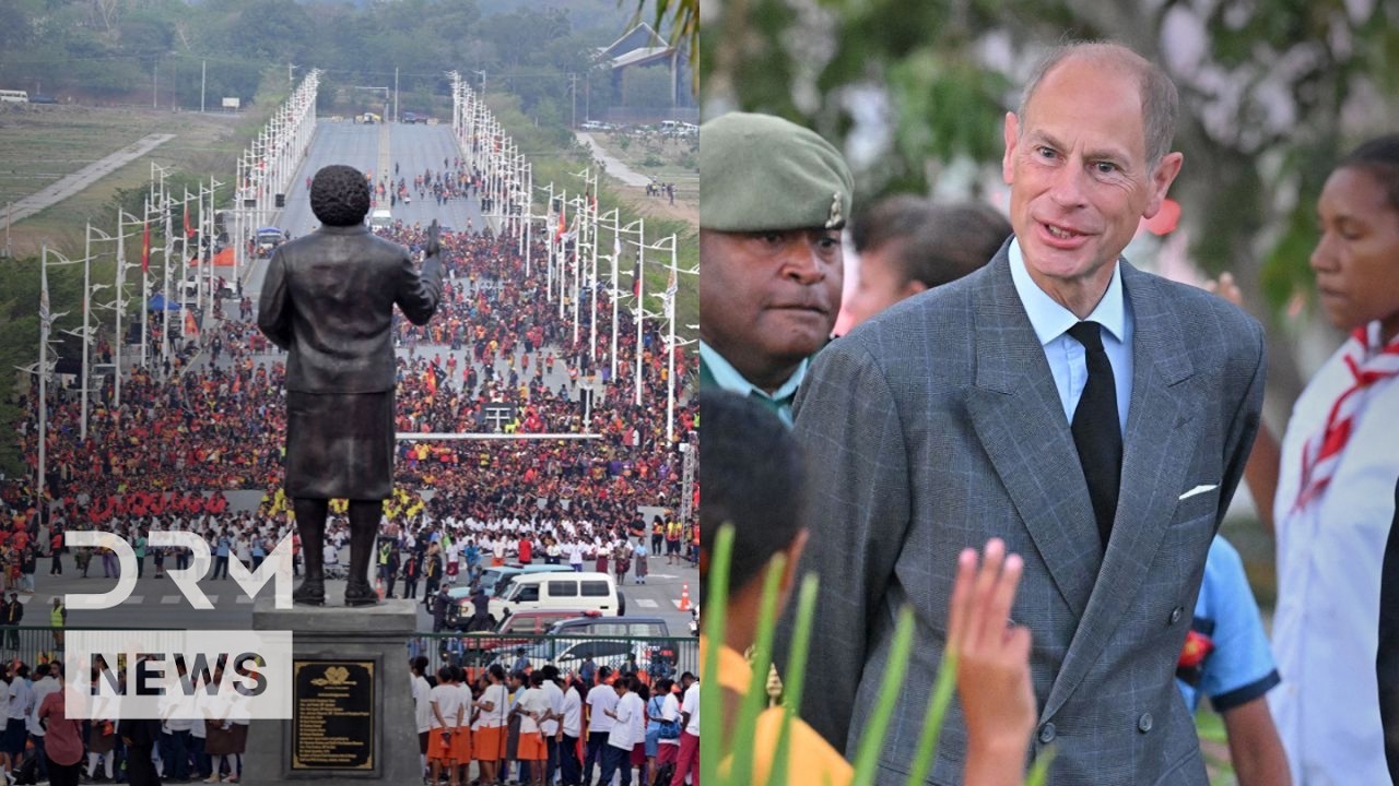 WATCH: Papua New Guinea Marks 50 Years of Independence with Royal Visit and Plaque Unveiling | AQ1B