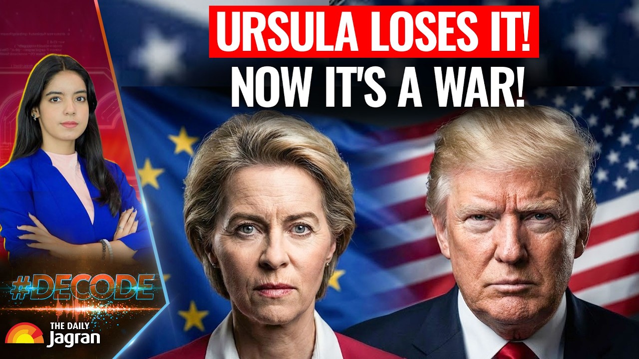 Team Ursula's Big TARIFF PLAN EXPOSED! Trump-European Union BIG WAR In The Making? Who Will Win?
