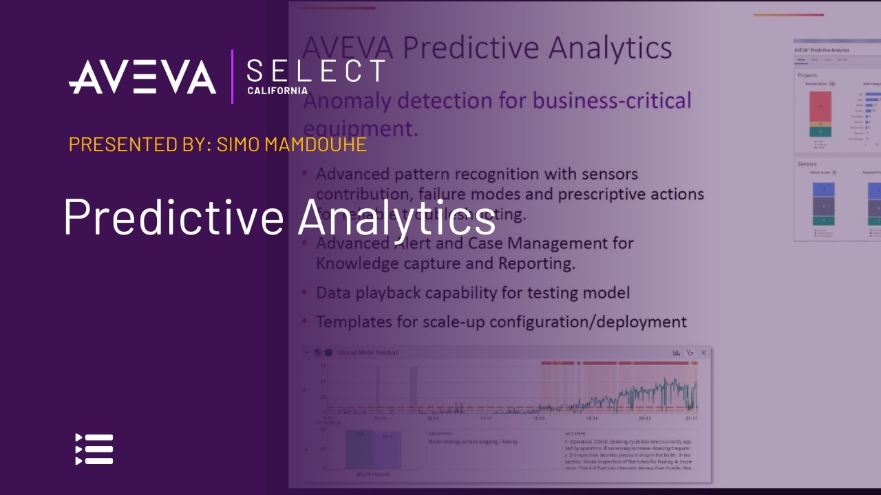 AVEVA Predictive Analytics