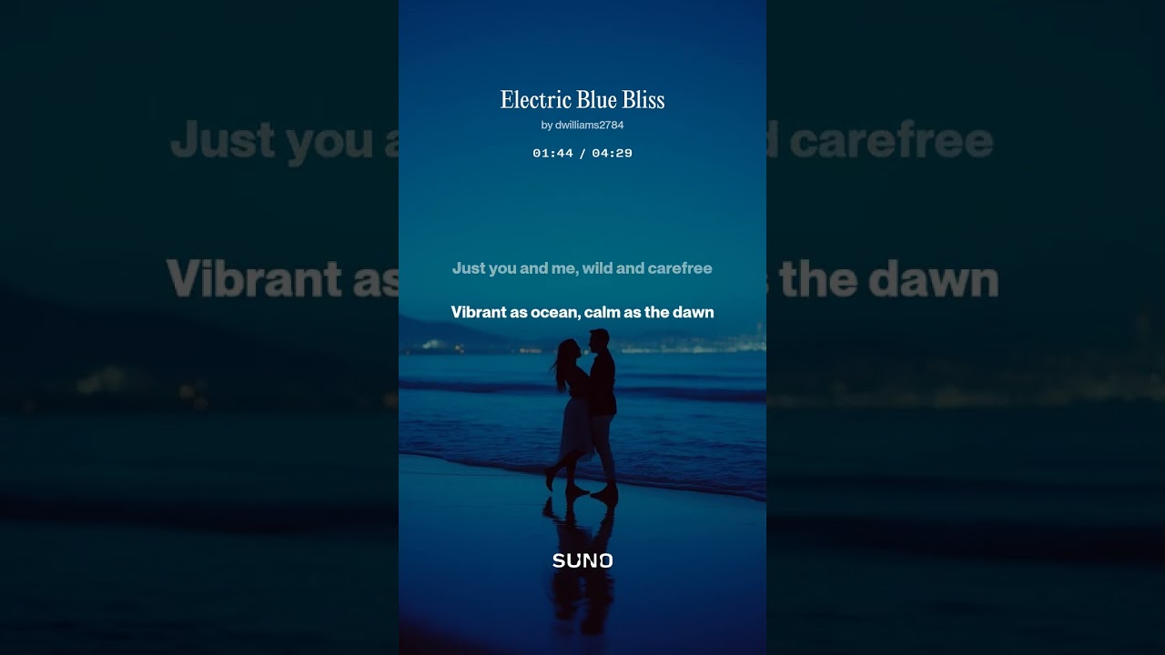 Electric Blue Bliss