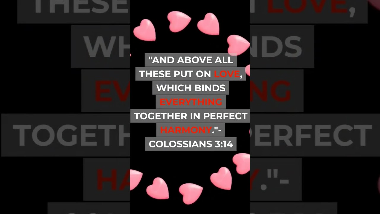In Perfect Harmony: Love and Forgiveness