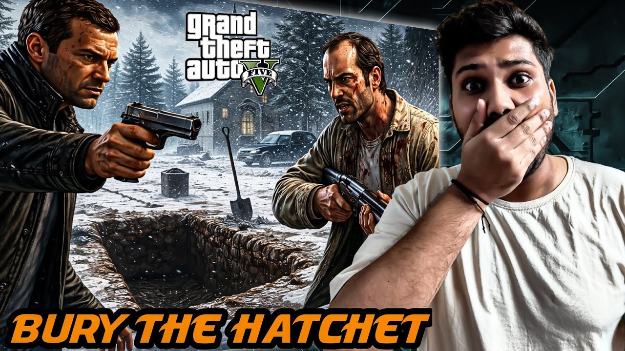 Travor And Michel Get Into A Fight in GTA V ( PART - 17 )