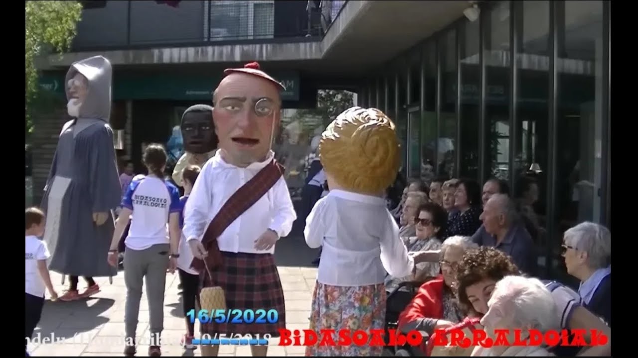 Bidasoako Erraldoiak. Salida 