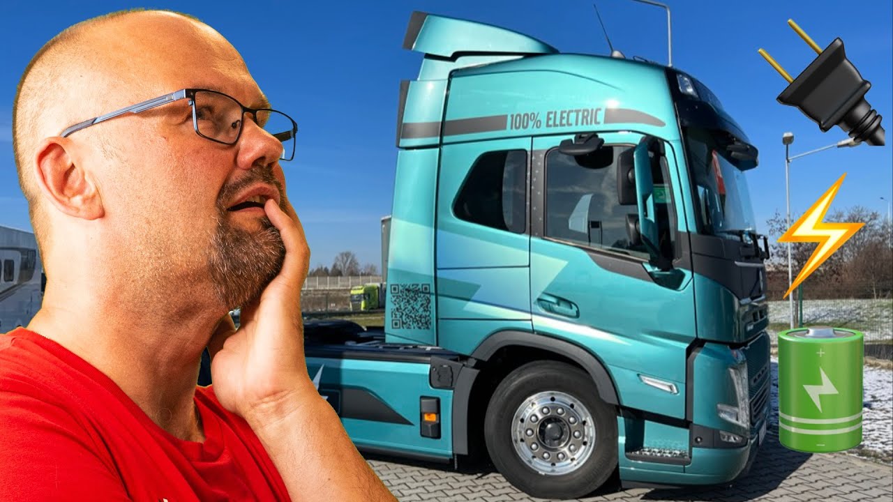 Recenze elektrick&eacute;ho n&aacute;klaď&aacute;ku Volvo FM Electric s odborn&iacute;kem Petrem Jir&aacute;skem | BACINA.TV