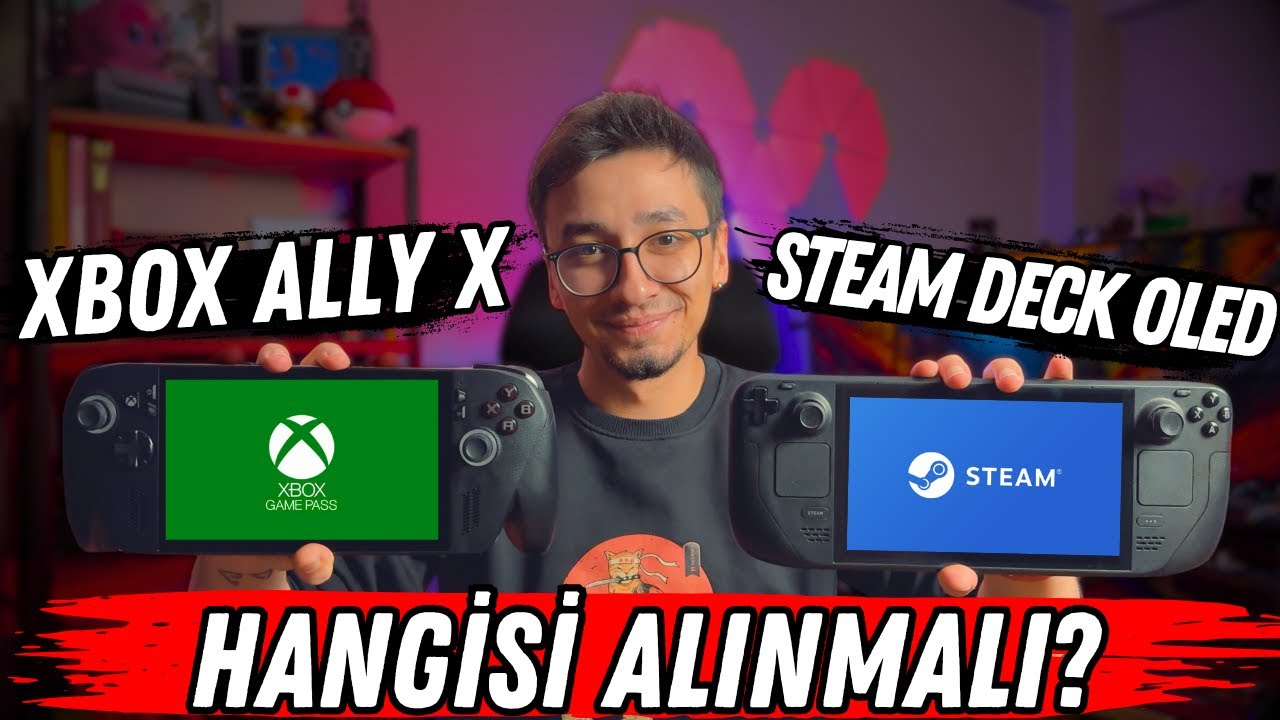 EN İYİLER YARIŞIYOR! Xbox Ally X vs Steam Deck Oled!