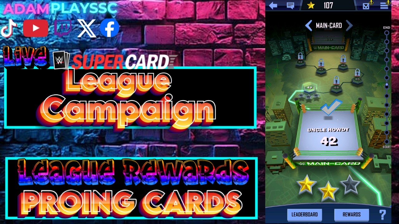 🔥|LEAGUE|CAMPAIGN|TBG|PROING CARDS|🔥500 SUBS COMING SOON