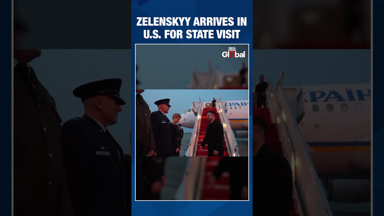 Zelenskyy Arrives In U.S. For Trump Talks As Ukraine Pushes For More Patriot Air Defence Support