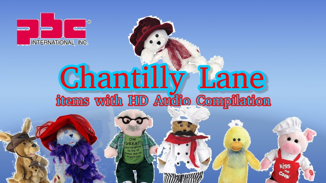 PBC International/Chantilly Lane Items with HD Audio Compilation