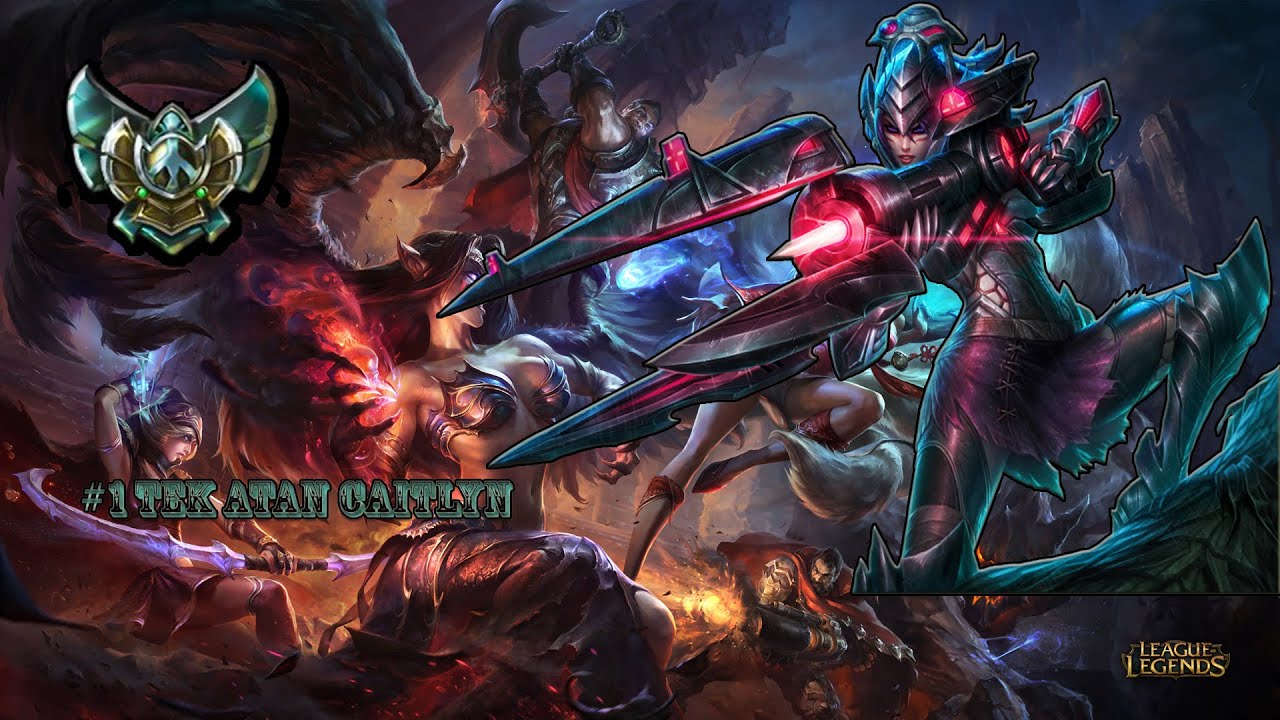 Tek Atan Caitlyn BUİLD /  ( Bot Preyiz Biz ) #2