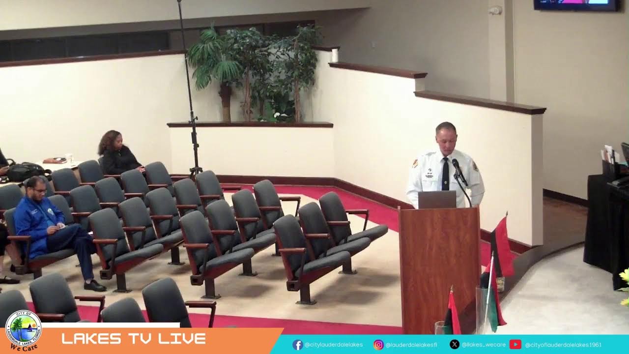 City of Lauderdale Lakes - Commission Meeting
