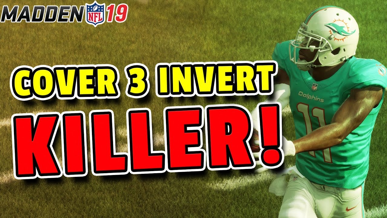 Beat COVER 3 INVERT Coverage in Madden 19! WIDE OPEN