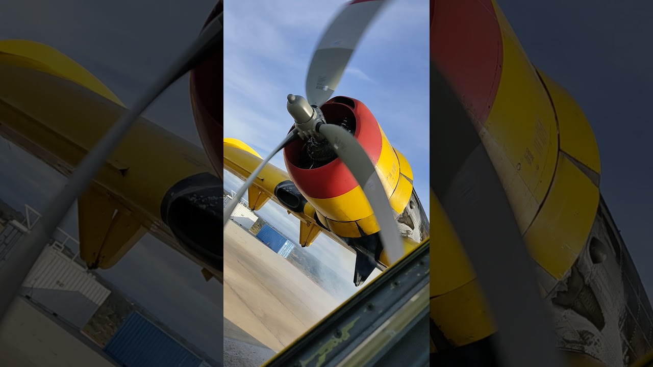 canadair cl 215. start