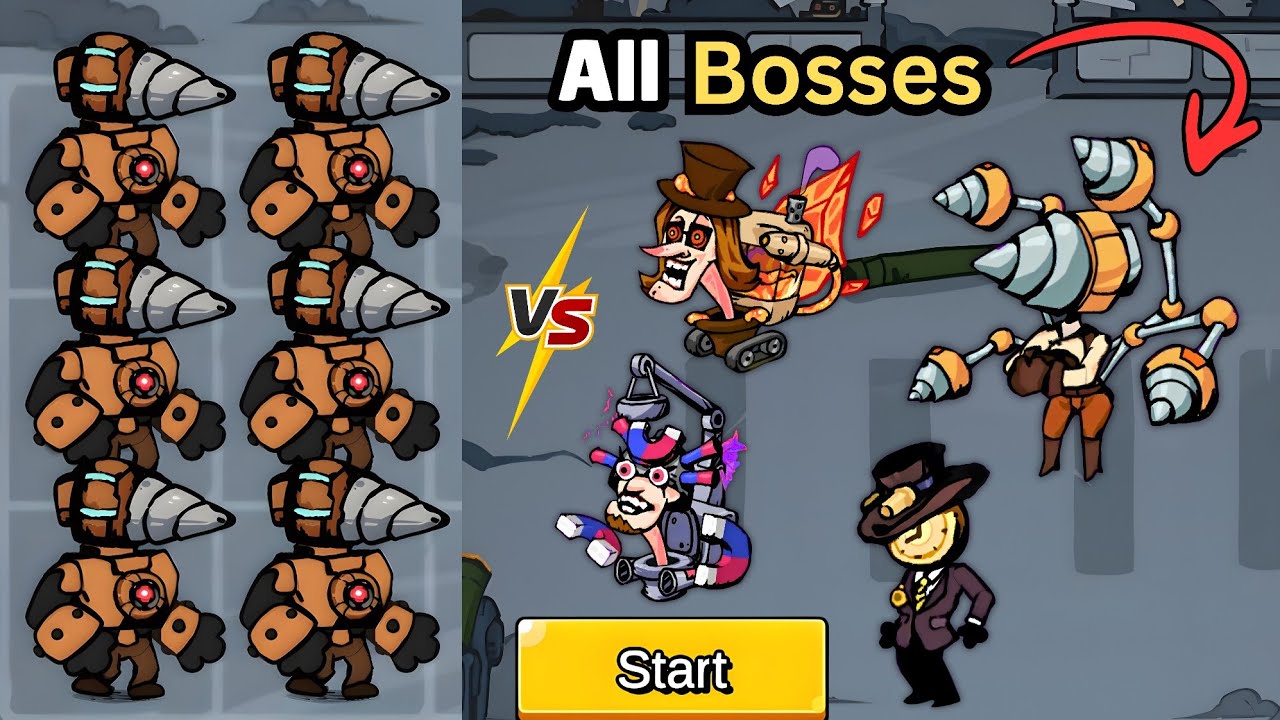 BATTLE WARRIORS | Skibidi Toilet All Bosses Merge Battle