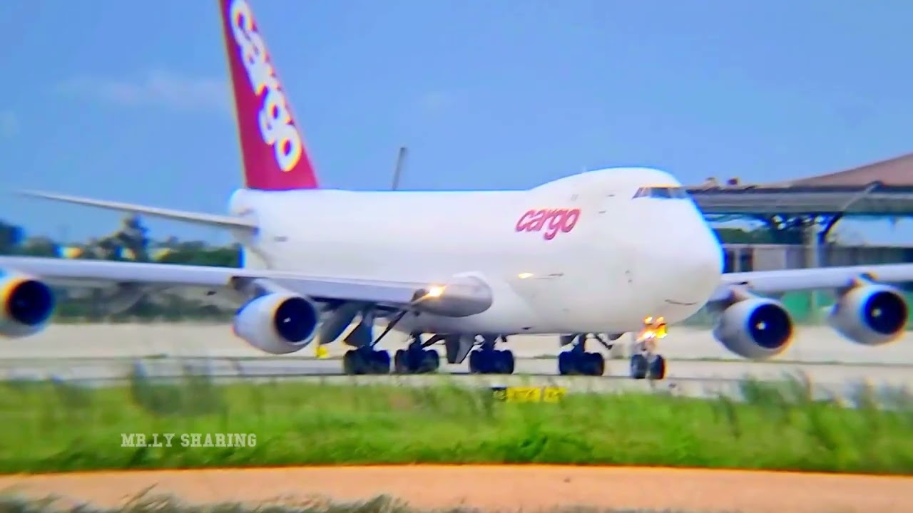 13 MINS SMOOTH FLIGHT OF PLANE LANDINGS | Cambodia Airport Cargo Plane [KTI/VDTI] 2026 4K
