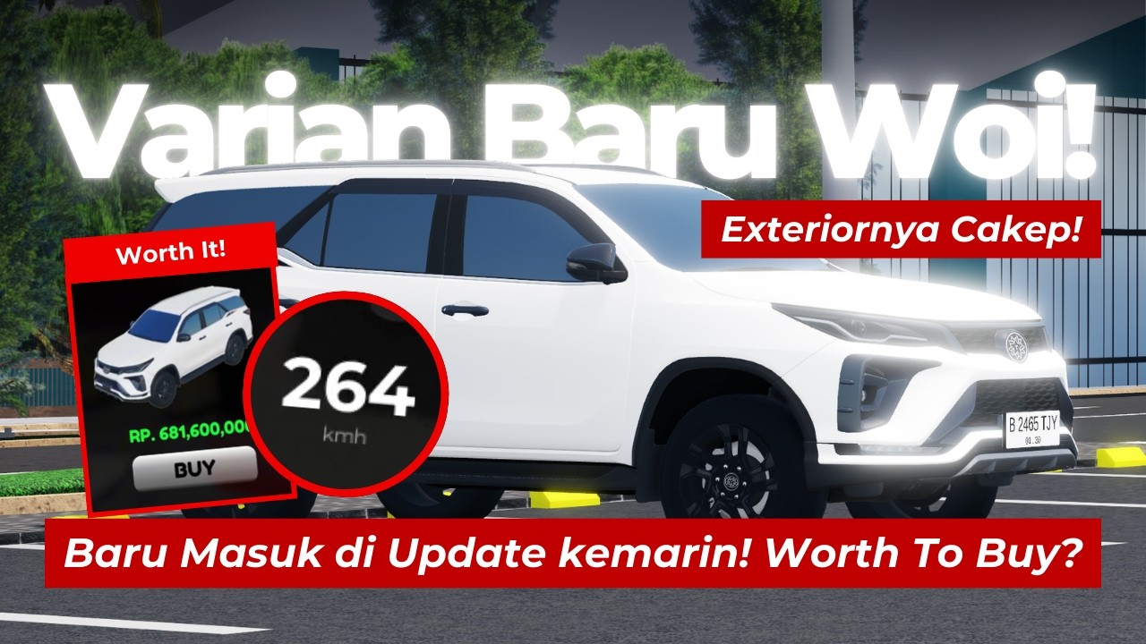Fortuner Baru DI CDID, Ternyata Sebagus Ini..? - Fortuner VRZ GR Parts - CDID 2.5
