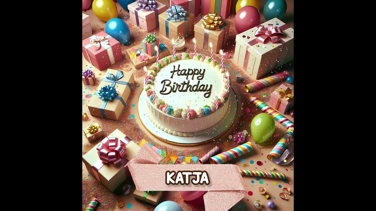 KATJA Happy Birthday to You - May your wishes come true!