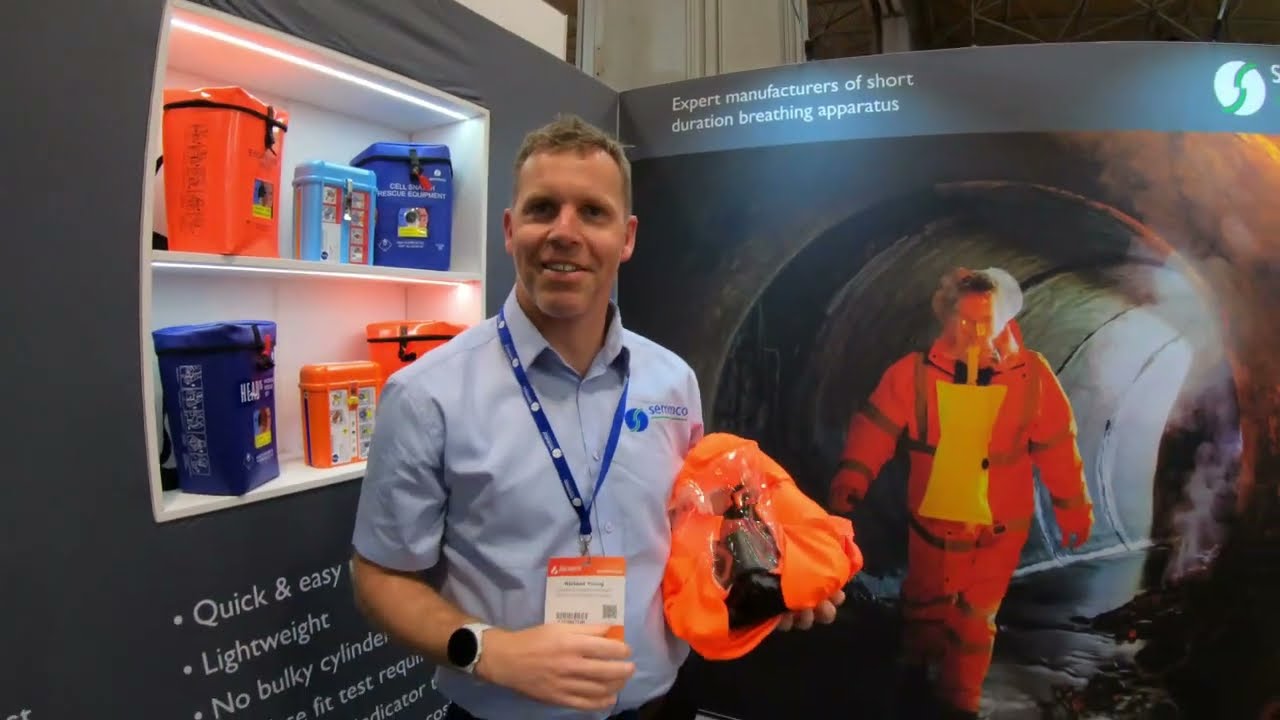 Escape and Working Rescue Breathing Apparatus from SEMMCO LPS