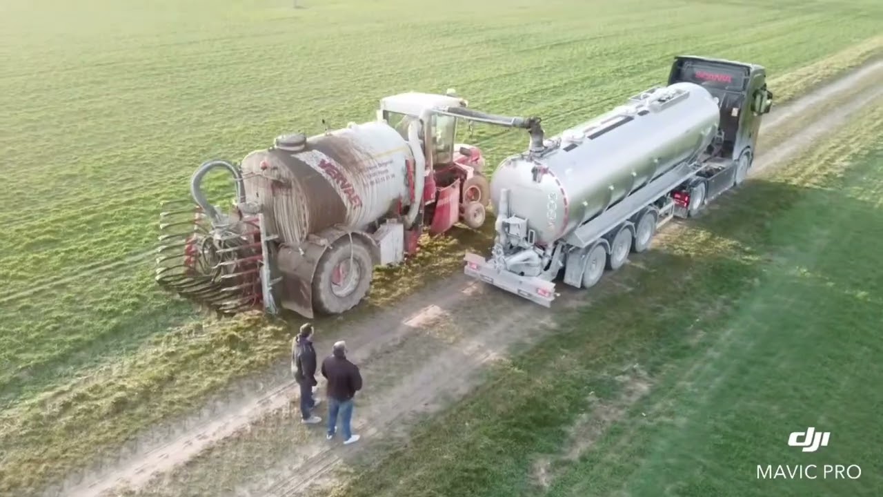 Épandage digestat liquide à Payns 10 scania V8 650 S ,R 500 ,d-tec ,Schwarte jansky , vervaet , DJI