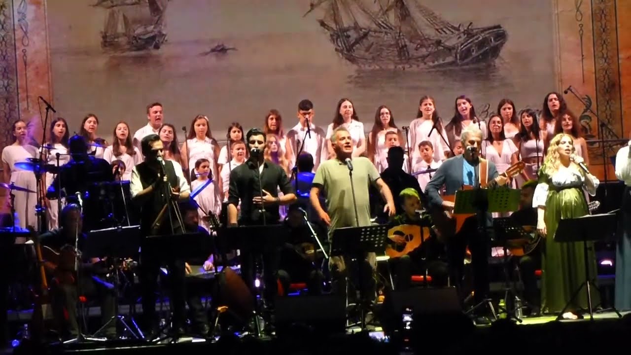 Νταλάρας & Θαλασσινός &  ensemble - Χίλια μύρια κύματα @ Κατράκειο Θέατρο Νίκαιας 28/6/2023