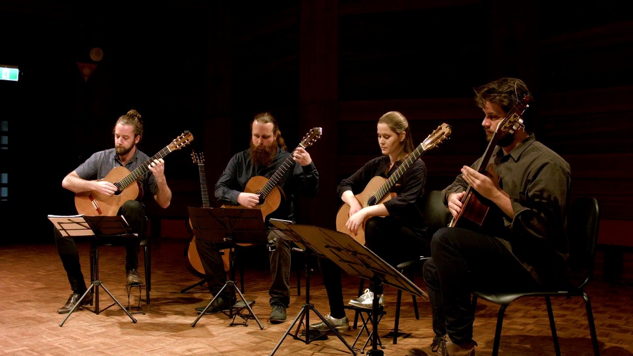 Perth Guitar Quartet - Stoneworks, mvt 2 (Richard Charlton)