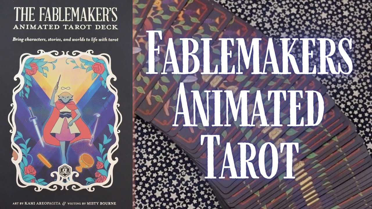 ANIMATED TAROT Full Flip Through and First Impressions - Fablemakers Animated Tarot