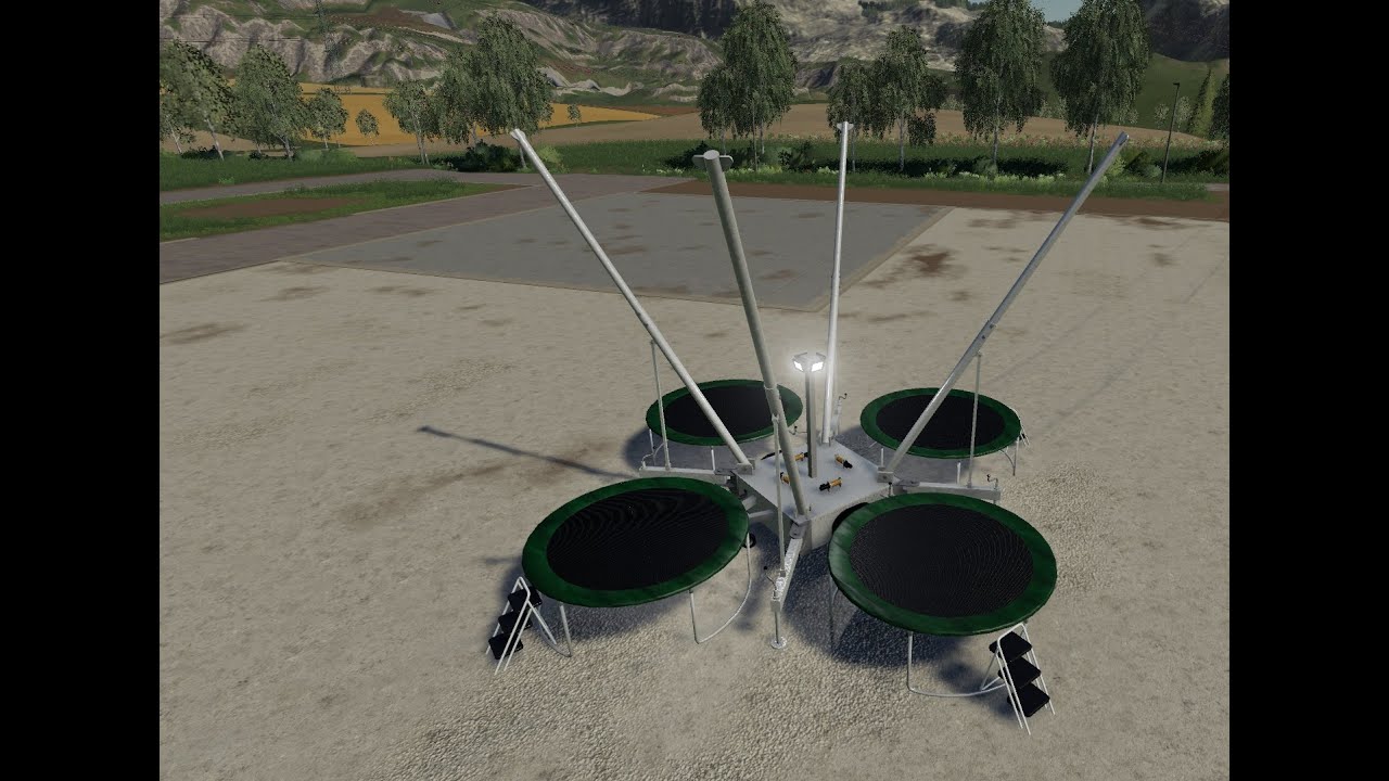[NEW/EXCLU] Trampoline Ride in Farming Simulator 2019 | SIMPLE IC
