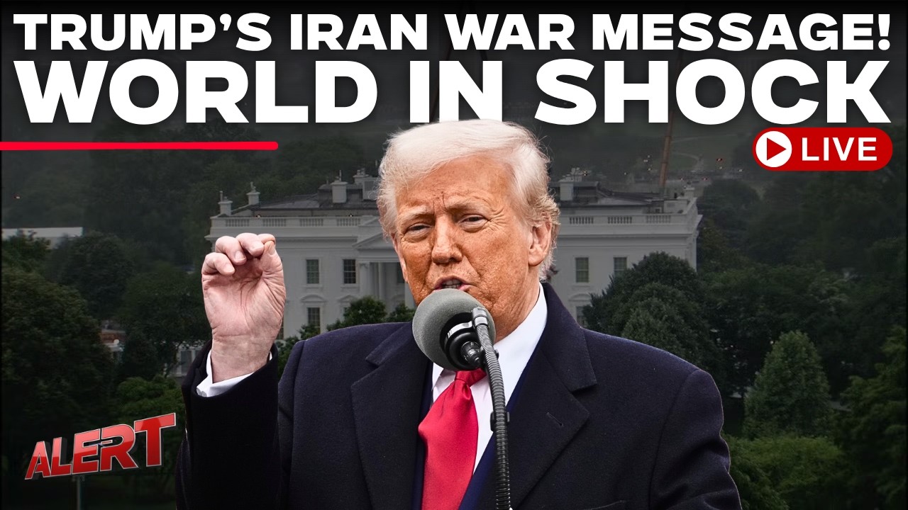 TRUMP IRAN ANNOUNCEMENT LIVE | President Trump Makes Major Statement From The White House | Trump