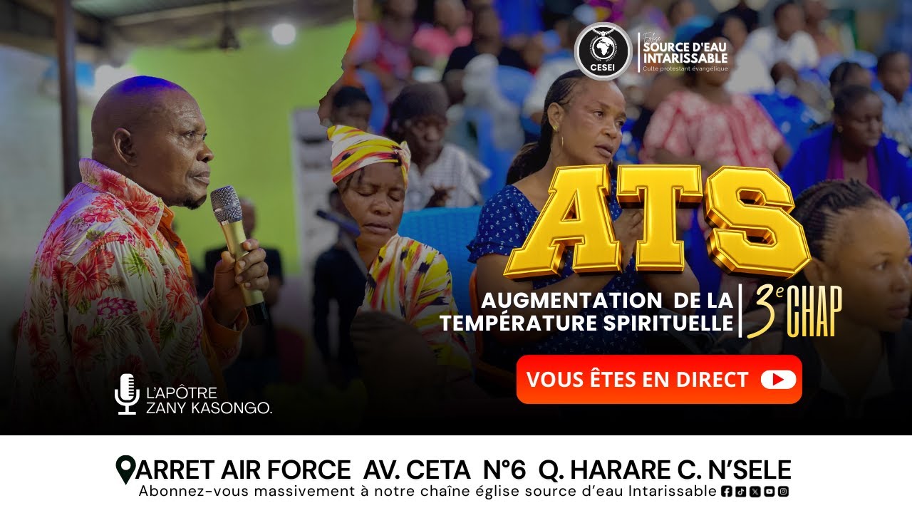 ATS – Augmentation de la Température Spirituelle | Jour 6.