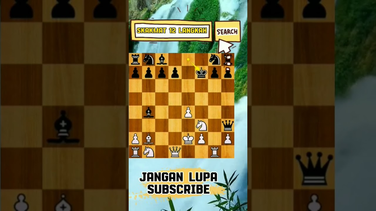 SKAKMAT 12 LANGKAH || DANISH GAMBIT VARIATION CHECKMATE