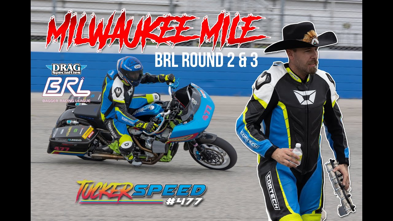 Bagger Racing League Round 2 & 3 - Milwaukee Mile