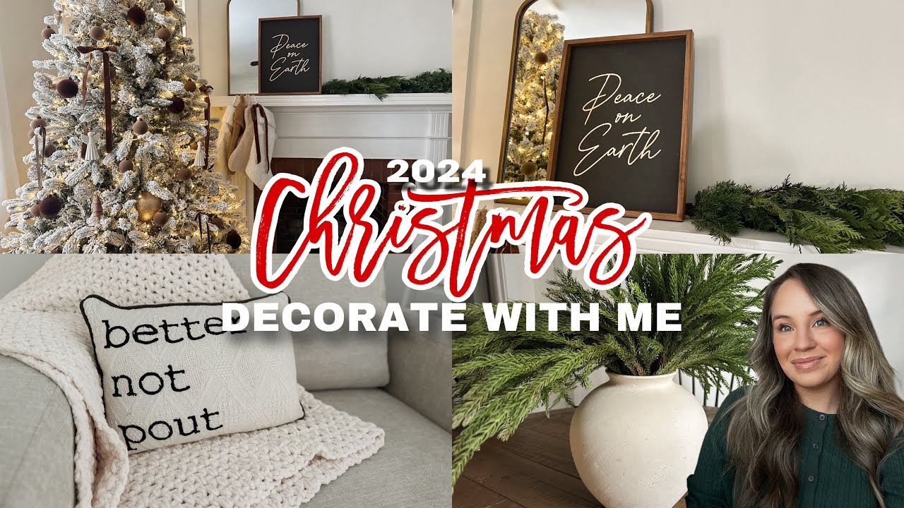 NEW! ULTIMATE CHRISTMAS DECORATE WITH ME / DECORATING MY NEW HOUSE FOR CHRISTMAS