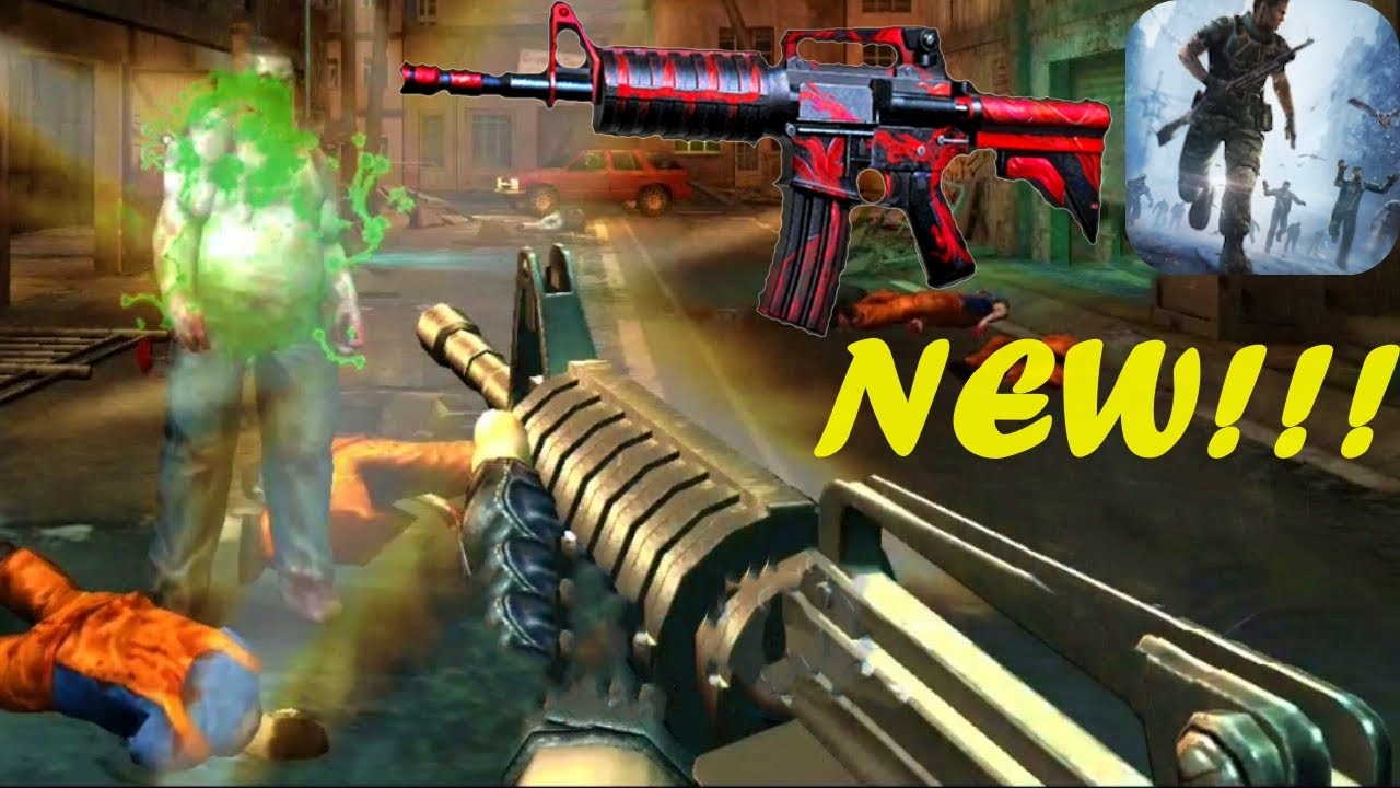 Dead Target: Zombie #21 - NEW WEAPON M4A1! NEW UPDATE ALL WEAPONS FULL UNLOCKED Gameplay iOS/Android