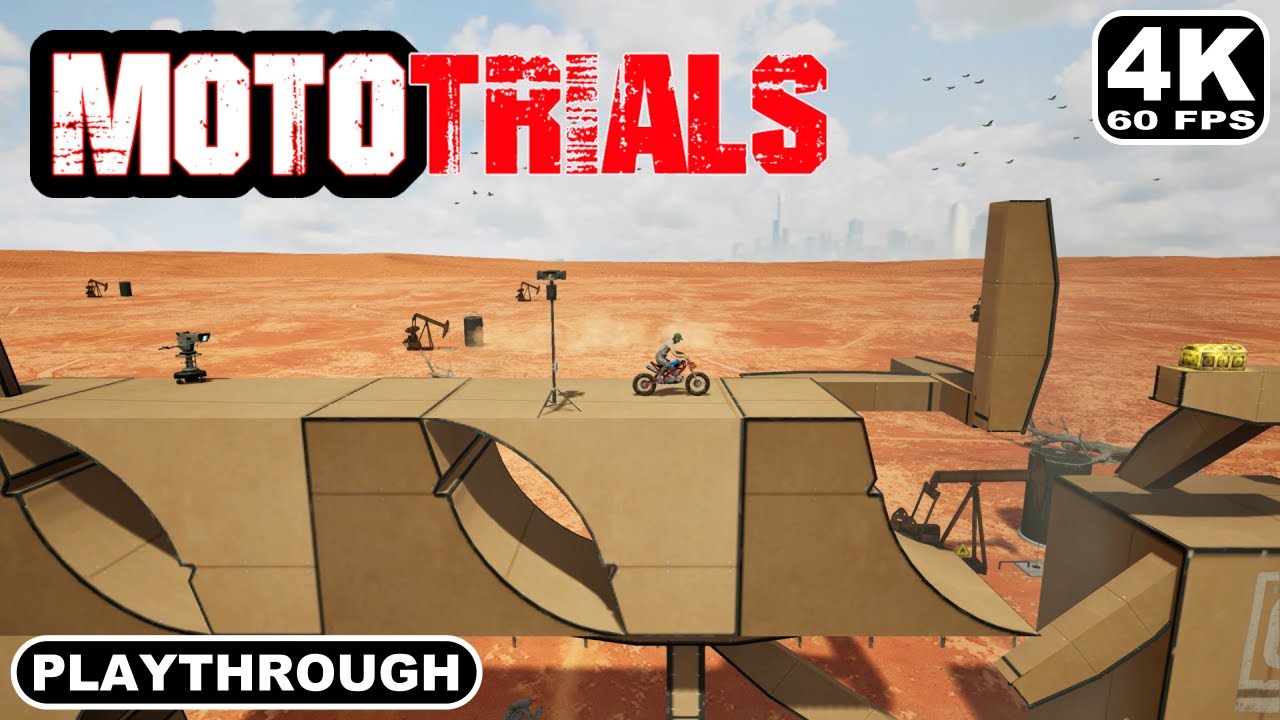 MotoTrials (PS5 Gameplay / Playthrough / No Commentary / 4K 60fps)