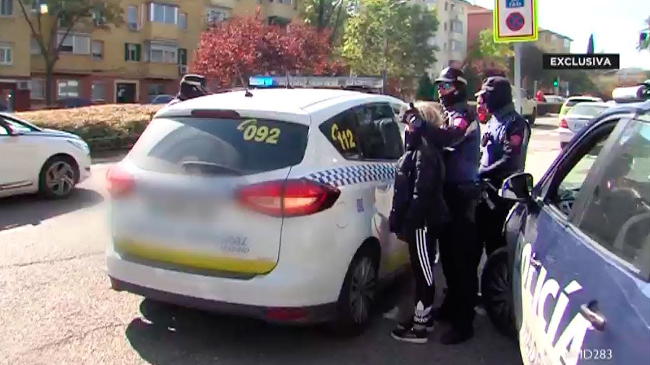 Imágenes exclusivas de la redada antidroga en Hortaleza