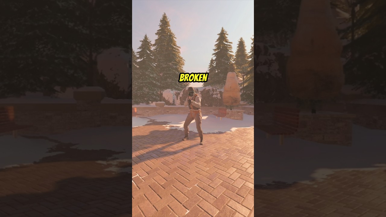 Solid Snake полностью сломан #siegex #rainbowsix #jynxzi