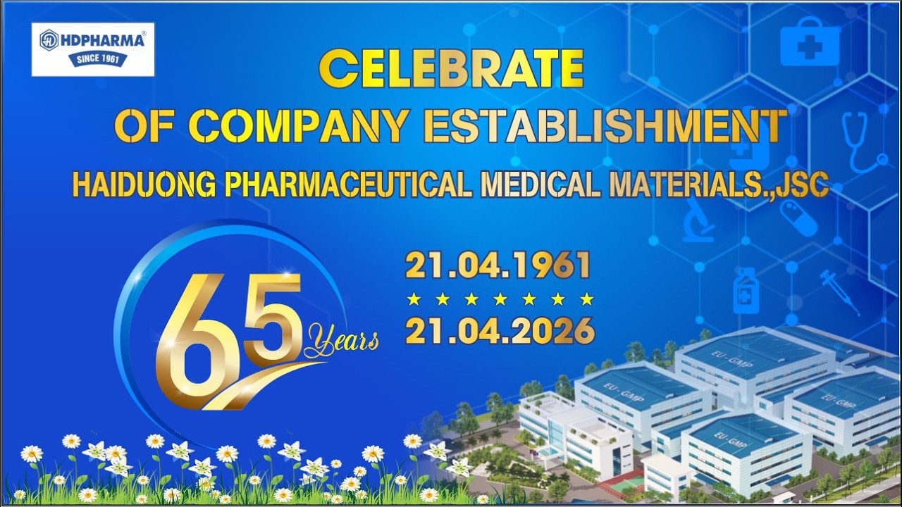 HDPHARMA - 64 YEARS ANNIVERSARY (1961 - 2025)