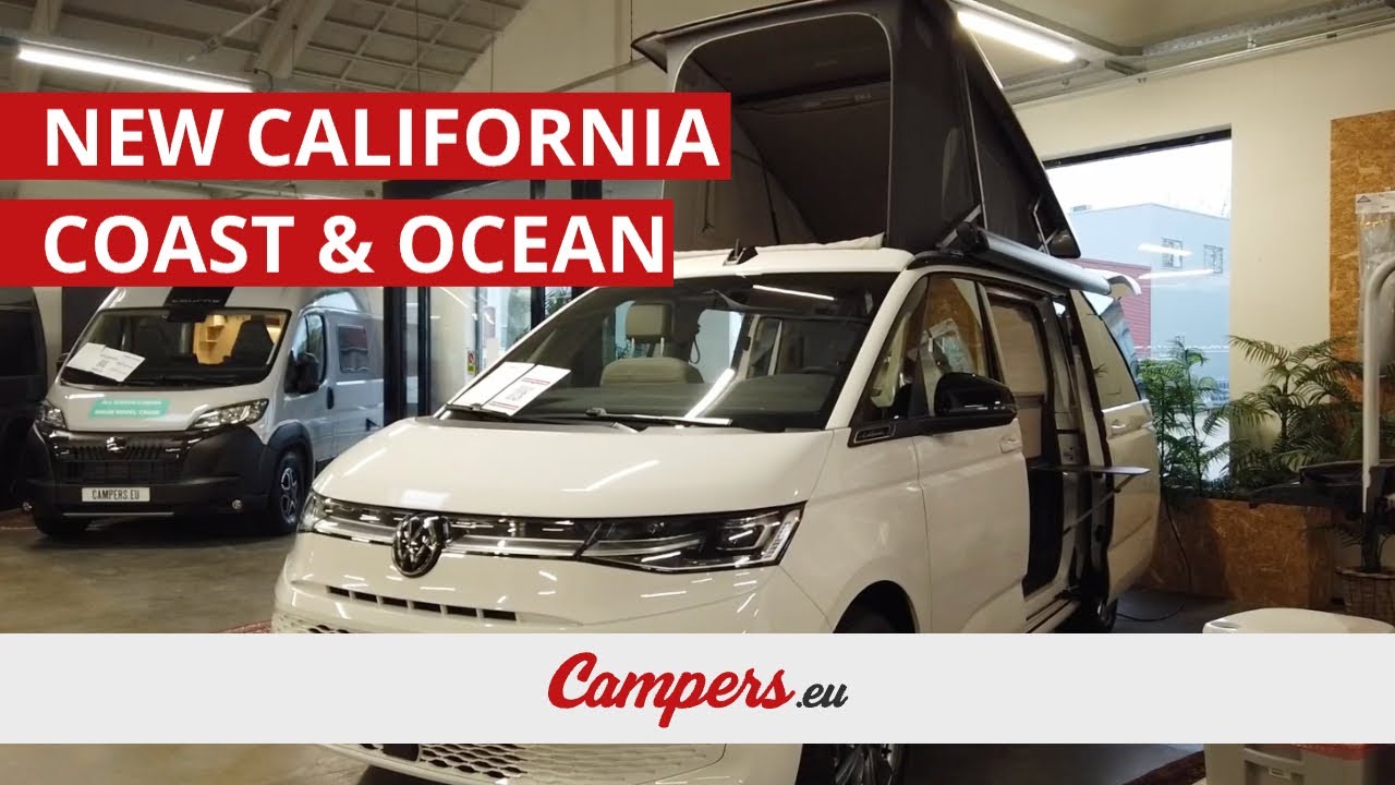 The all new VW California Coast and Ocean. 2025 VANTOUR